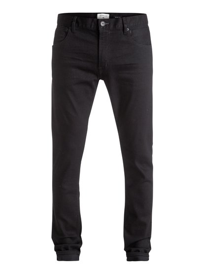 quiksilver, Джинсы-скинни Killing Zone True Black, TRUE BLACK (kvjw) Killing Zone True Black - Skinny Jeans EQYDP03298