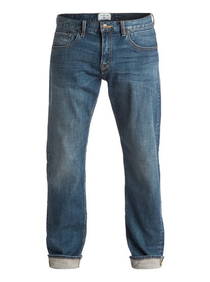 quiksilver, Стандартные джинсы Sequel Medium Blue, MEDIUM BLUE (bygw) Sequel Medium Blue - Regular Fit Jeans EQYDP03315