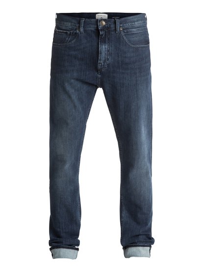 quiksilver, Джинсы скинни Low Bridge Mineral Blue, MINERAL BLUE (btew) Low Bridge Mineral Blue - Skinny Fit Jeans EQYDP03339