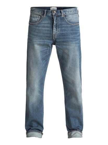 quiksilver, Классические джинсы Sequel Burnt Blue, BURNT BLUE (bstw) Sequel Burnt Blue - Regular Fit Jeans EQYDP03341