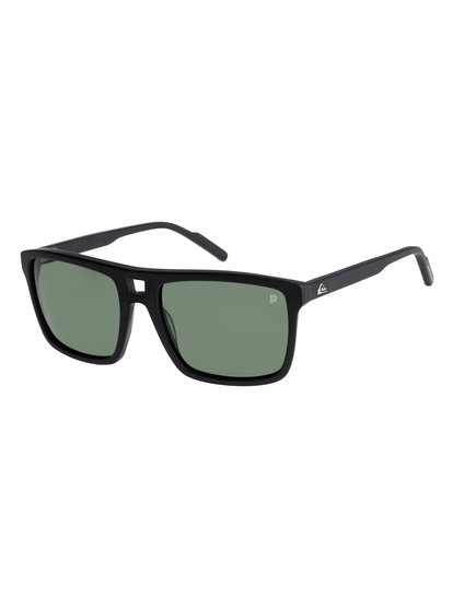 quiksilver, Солнцезащитные очки Brigade Polarised, MATTE BLACK/ GLASS POLARIZED G (xkkg) Brigade Polarised - Sunglasses EQYEY03070
