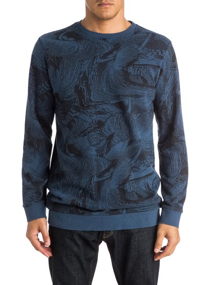 Dark Trip Crew Sweatshirt Dark Trip Crew SweatshirtМужской свитшот Dark Trip Crew от Quiksilver. <br>ХАРАКТЕРИСТИКИ: надевается через голову, округлый вырез, сочетание хлопка и полиэстера, стандартная ткань плотностью 269 г/кв. м. <br>СОСТАВ: 80% хлопок, 20% полиэстер.<br>