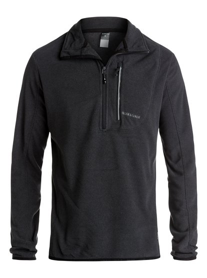 quiksilver, Толстовка Polartec® Cosmic, BLACK (kvj0) Cosmic - Polartec Half Zip Mid Layer EQYFT03370