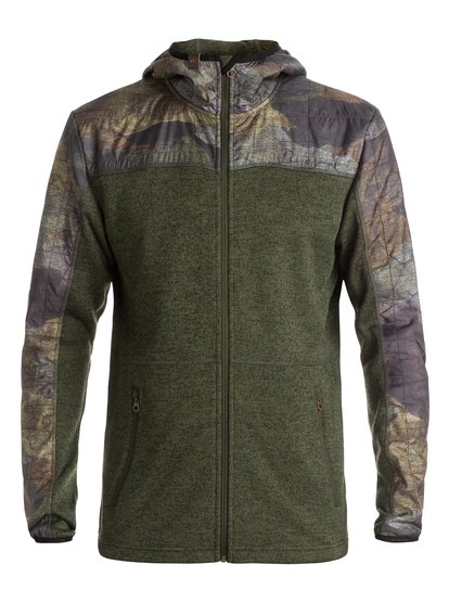 quiksilver, Катальная Толстовка на молнии Lodge, FOREST NIGHT (csn0) Lodge - Zip-Up Riding Hoodie EQYFT03390