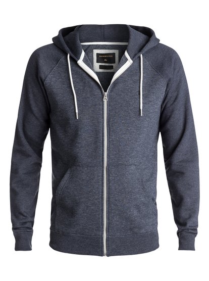 quiksilver, Толстовка на молнии Everyday, NAVY BLAZER HEATHER (byj1) Everyday - Zip-Up Hoodie EQYFT03429