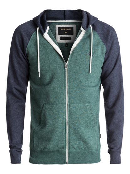 quiksilver, Толстовка на молнии Everyday, SILVER PINE (gpa0) Everyday - Zip-Up Hoodie EQYFT03429