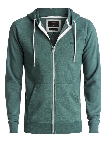 quiksilver, Толстовка на молнии Everyday, SILVER PINE HEATHER (gpah) Everyday - Zip-Up Hoodie EQYFT03429
