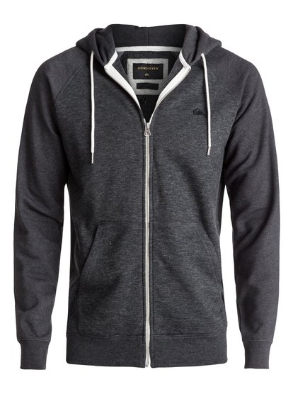quiksilver, Толстовка на молнии Everyday, DARK GREY HEATHER (ktfh) Everyday - Zip-Up Hoodie EQYFT03429
