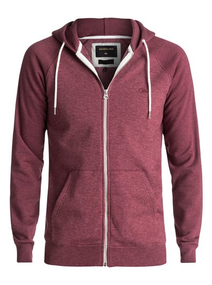 quiksilver, Толстовка на молнии Everyday, POMEGRANATE HEATHER (rzgh) Everyday - Zip-Up Hoodie EQYFT03429