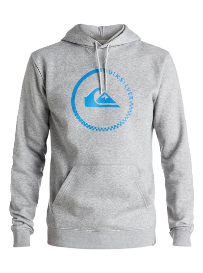 quiksilver, Худи Big Логотип, LIGHT GREY HEATHER (sgrh) Big Logo - Hoodie EQYFT03432
