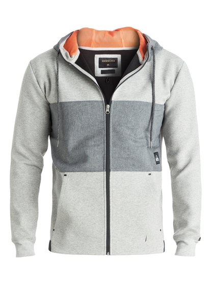 quiksilver, Худи на молнии Highland Gaze, LIGHT GREY HEATHER (lgh) Highland Gaze - Zip-Up Hoodie EQYFT03554