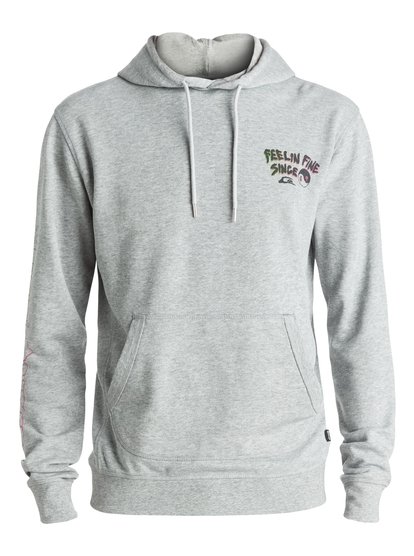 quiksilver, Худи Feelin Fine, LIGHT GREY HEATHER (lgh) Feelin Fine - Hoodie EQYFT03577