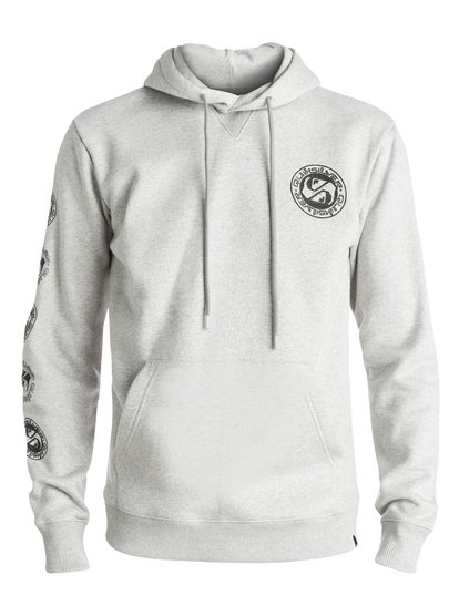 quiksilver, Худи Kee Moss, LIGHT GREY HEATHER (lgh) Kee Moss - Hoodie EQYFT03591