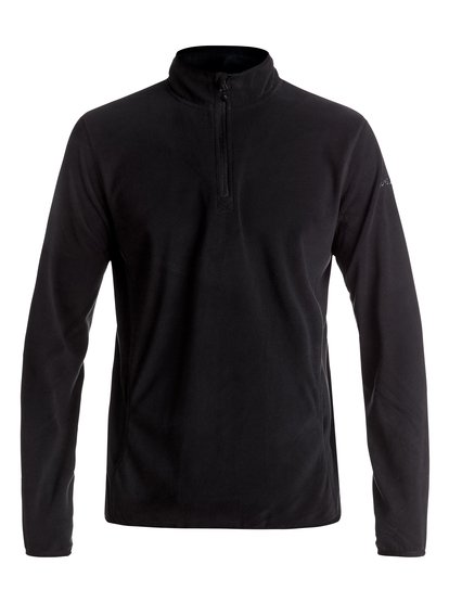 quiksilver, Флисовая толстовка на молнии Aker, BLACK (kvj0) Aker - Half-Zip Technical Fleece EQYFT03629