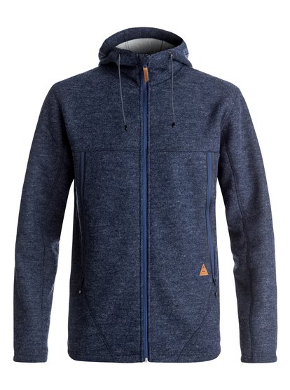 quiksilver, Толстовка на молнии Into The Wild, ESTATE BLUE (bsw0) Into The Wild - Zip-Up Mid Layer EQYFT03630