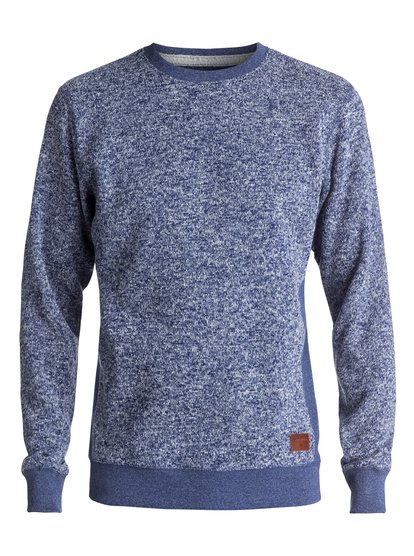 quiksilver, Флисовый свитшот Keller, MEDIEVAL BLUE HEATHER (bteh) Keller - Polar Fleece Sweatshirt EQYFT03659