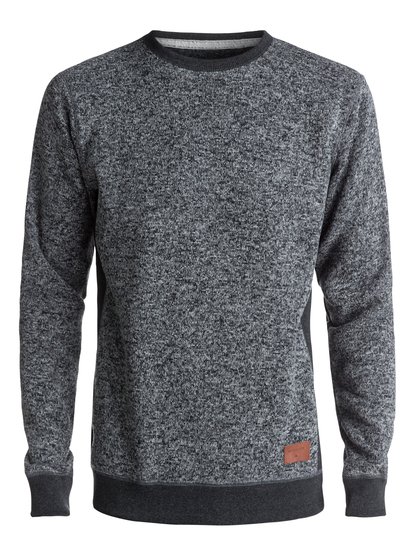 quiksilver, Флисовый свитшот Keller, DARK GREY HEATHER (ktfh) Keller - Polar Fleece Sweatshirt EQYFT03659