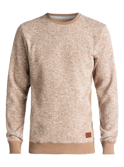 quiksilver, Флисовый свитшот Keller, OATMEAL HEAHTER (wcdh) Keller - Polar Fleece Sweatshirt EQYFT03659
