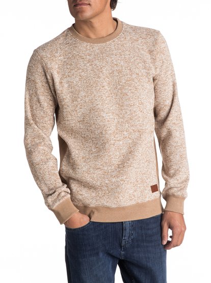 quiksilver, Флисовый свитшот Keller, OATMEAL HEAHTER (wcdh) Keller - Polar Fleece Sweatshirt EQYFT03659