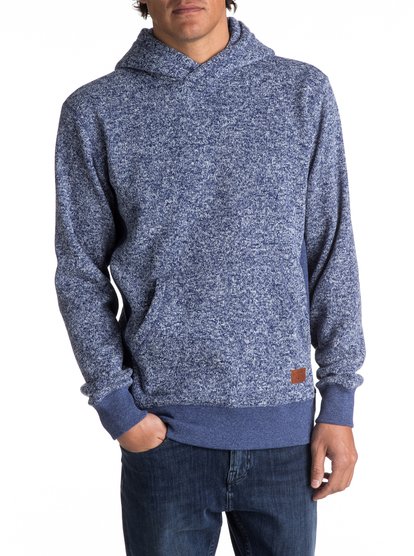 quiksilver, Флисовая худи Keller, MEDIEVAL BLUE HEATHER (bteh) Keller - Polar Fleece Hoodie EQYFT03660