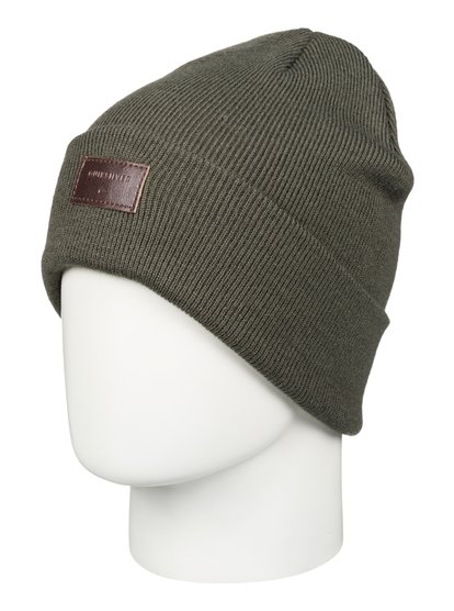 quiksilver, Шапка мужская с отворотом Brigade, FOREST NIGHT (csn0) Brigade - Cuff Beanie EQYHA03038