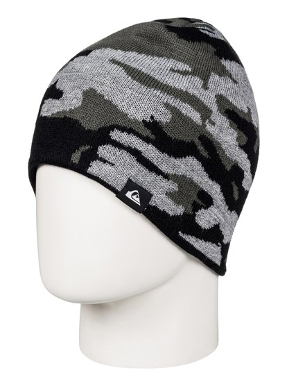 quiksilver, Knox - Beanie, BLACK GREY CAMOKAZI (kvj9) Knox - Beanie EQYHA03073