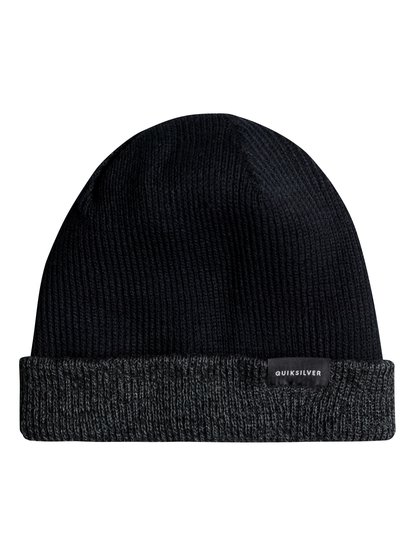quiksilver, Шапка Performed Color Block, DARK CHARCOAL HEATHER (kyfh) Performed Color Block - Reversible Beanie EQYHA03097