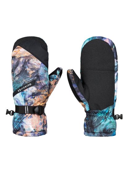 quiksilver, Сноубордические варежки Mission, OIL AND SPACE (kvj8) Mission - Snow Mittens EQYHN03048
