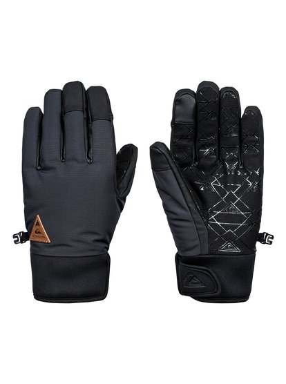 quiksilver, Сноубордические перчатки Method, BLACK (kvj0) Method - Snowboard/Ski Gloves EQYHN03082
