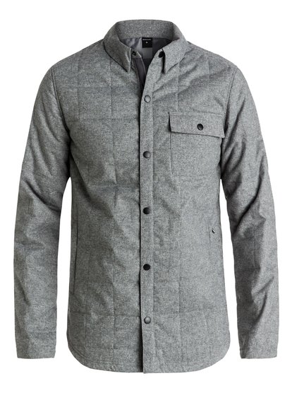 quiksilver, Куртка мужская Agent, QUIET SHADE (kze0) Agent - Insulator Shirt Jacket EQYJK03210