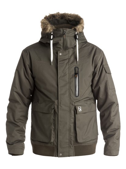 quiksilver, Мужская куртка Arris, BELUGA (kry0) Arris - Technical Coat EQYJK03216