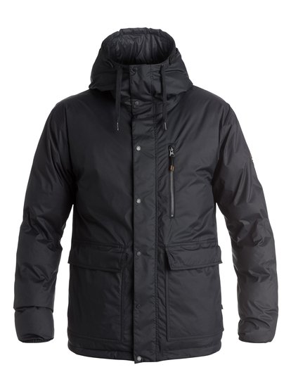 quiksilver, Зимняя мужская куртка Role Reversible, BLACK (kvj0) Role Reversible - Insulator Coat EQYJK03218