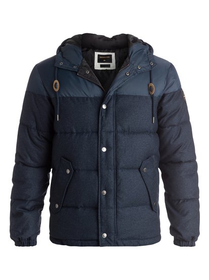 quiksilver, Куртка мжская Woolmore, NAVY BLAZER HEATHER (byjh) Woolmore - Puffer Jacket EQYJK03228
