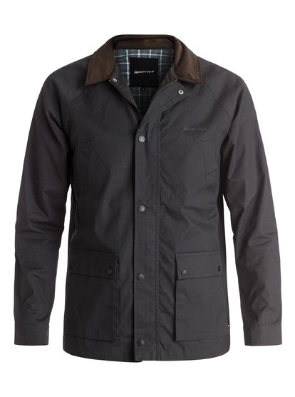 quiksilver, Куртка мужская Full Ban, TARMAC (kta0) Full Ban - Wax Jacket EQYJK03252