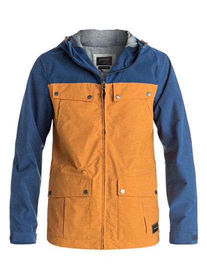 quiksilver, Куртка Clover Daze, GOLDEN OAK HEATHER (nmvh) Clover Daze - Colour-Block Jacket EQYJK03292