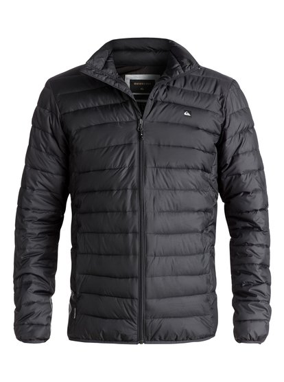 quiksilver, Утепленная куртка Scaly Full, TARMAC (kta0) Scaly Full - Water-Repellent Puffer Jacket EQYJK03342
