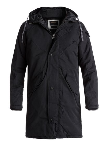 quiksilver, Парка Kayapa, BLACK (kvj0) Kayapa - Water Repellent Longline Parka EQYJK03351