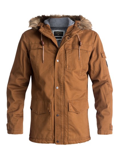 quiksilver, Парка Storm Drop 5K, RUBBER (cpp0) Storm Drop 5K - Waterproof Winter Parka EQYJK03352