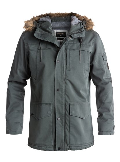 quiksilver, Парка Storm Drop 5K, URBAN GREY (krn0) Storm Drop 5K - Waterproof Winter Parka EQYJK03352