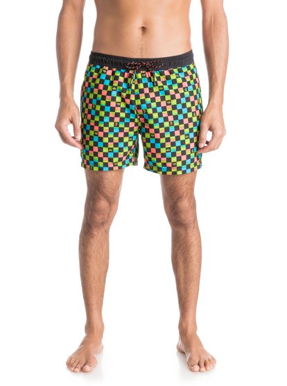 Mens Mini Check 15 Volley Boardshorts Mens Mini Check 15 Volley BoardshortsМужские пляжные шорты REPREVE® Mini Check 15 от Quiksilver. <br>ХАРАКТЕРИСТИКИ: эластичный пояс, технологичный материал REPREVE™ из переработанной синтетики сертифицированного происхождения, длина бокового шва – 38,1 см (15), задний прорезной карман. <br>СОСТАВ: 100% переработанный полиэстер REPREVE®.<br>