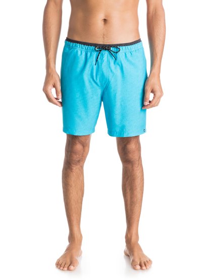 Mens Fruit Bat Stretch 17 Volley Boardshorts Mens Fruit Bat Stretch 17 Volley BoardshortsМужские пляжные шорты REPREVE® Fruit Bat Stretch 17 от Quiksilver.ХАРАКТЕРИСТИКИ: эластичный пояс, технологичный материал REPREVE™ из переработанной синтетики сертифицированного происхождения, длина бокового шва – 43,2 см (17), двойные плоские прорезные задние карманы.СОСТАВ: 92% переработанный полиэстер REPREVE®, 8% эластан.<br>