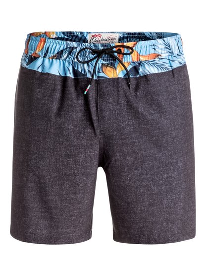 quiksilver, Купальные шорты Inlay 17", BLACK (kvj6) Inlay 17" - Swim Shorts EQYJV03198