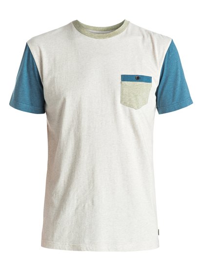 quiksilver, Футболка Baysic, BIRCH HEATHER (wdwh) Baysic - Pocket T-Shirt EQYKT03501