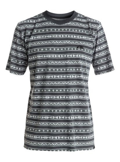 quiksilver, Гидромайка Gone Tribal, BLACK (kvj0) Gone Tribal - T-Shirt Rash Vest EQYKT03528