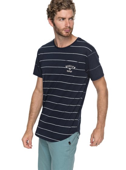 quiksilver, Футболка Caper Rocks, NAVY BLAZER CAPER ROCKS 1 (byj3) CAPER ROCKS EQYKT03682