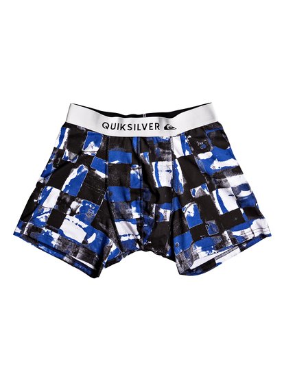 quiksilver, Трусы Boxer Poster, TURKISH SEA RESIN CHECK (bqs6) Boxer Poster - Boxer Briefs EQYLW03031