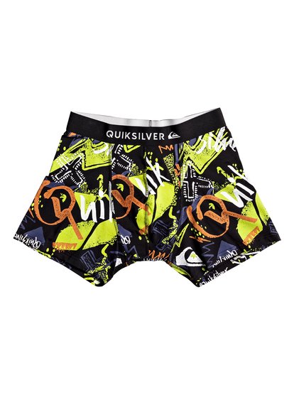 quiksilver, Трусы Boxer Poster, BLACK THUNDERBOLTS (kvj7) Boxer Poster - Boxer Briefs EQYLW03031