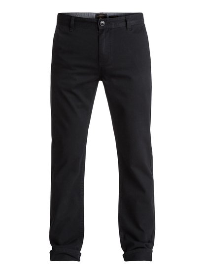 quiksilver, Брюки-чинос Everyday, BLACK (kvj0) Everyday - Chinos EQYNP03093