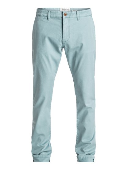 quiksilver, Брюки-чинос Krandy, STONE BLUE (bhy0) Krandy - Slim Fit Chinos EQYNP03108