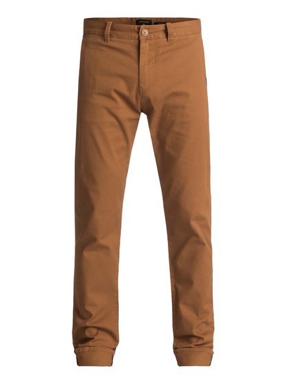 quiksilver, Брюки-чинос Krandy, RUBBER (cpp0) Krandy - Slim Fit Chinos EQYNP03108